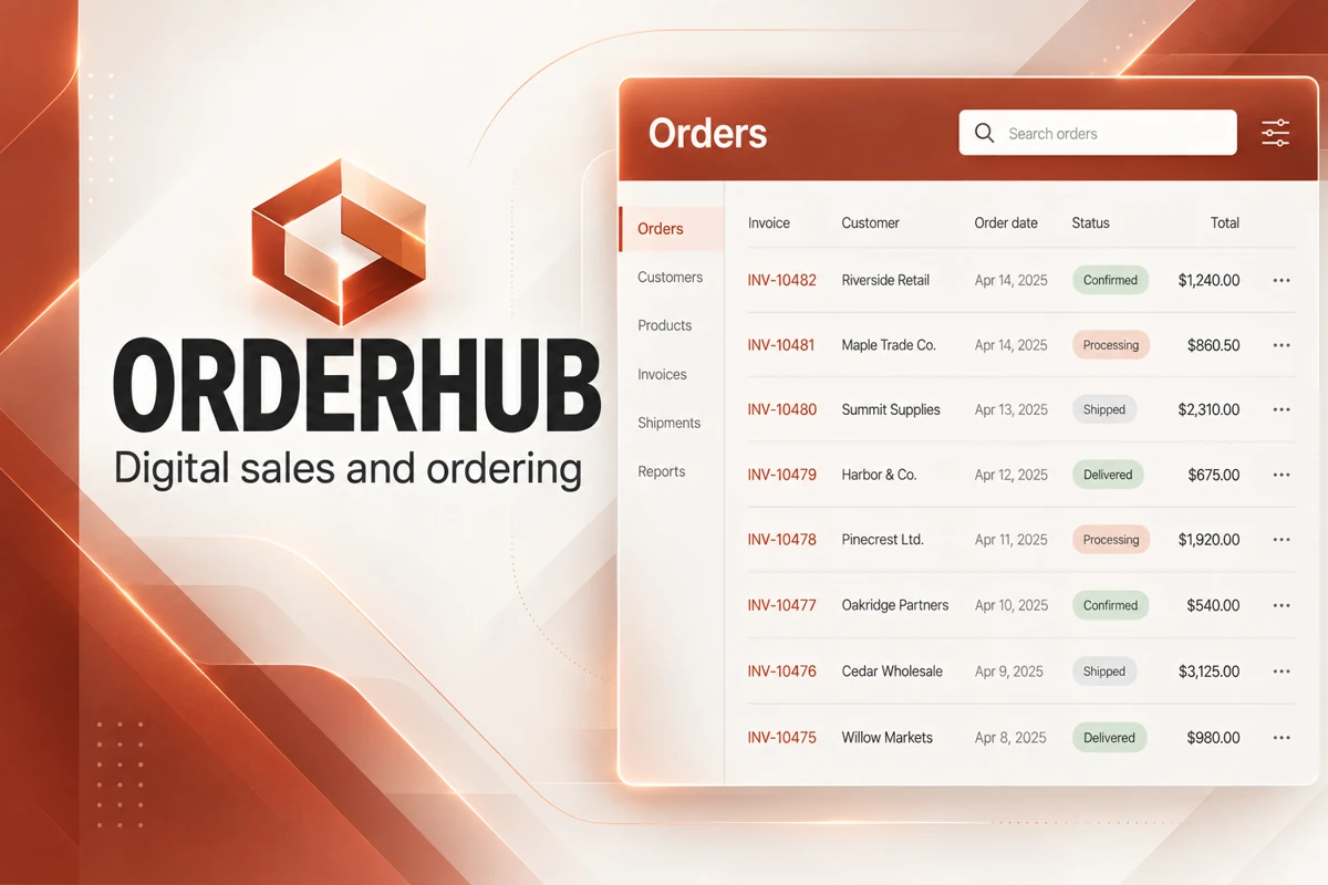 OrderHub Order Management Workflow