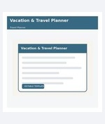 Vacation & Travel Planner
